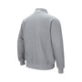 Men's Heathered Gray Notre Dame Fighting Irish Tortugas Team Logo Quarter-Zip Jacket