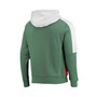 Men's Green, Red Minnesota Wild Playoffs Color Block Full-Zip Hoodie