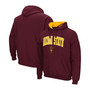 Men's Maroon Arizona State Sun Devils Arch Logo 3.0 Pullover Hoodie