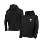 Men's Black Pittsburgh Steelers Shag Tri-Blend Full-Zip Raglan Hoodie