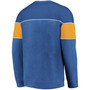 Men's Heathered Blue St. Louis Blues Varsity Reserve Sweatshirt