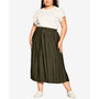 Trendy Plus Size Pretty Pleat Skirt
