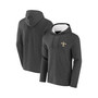 Men's NFL x Darius Rucker Collection by Heathered Charcoal New Orleans Saints Waffle Knit Pullover Hoodie