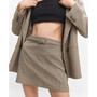 Women's Houndstooth Miniskirt