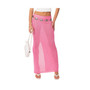 Women's Micro Sequin Sheer Knit Maxi Skirt