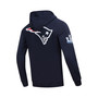 Men's Navy New England Patriots Hometown Full-Zip Hoodie