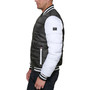 Men's Quilted Varsity Style Bomber Jacket