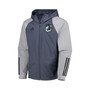 Men's Charcoal Minnesota United FC All-Weather Raglan Hoodie Full-Zip Jacket