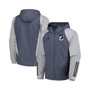 Men's Charcoal Minnesota United FC All-Weather Raglan Hoodie Full-Zip Jacket