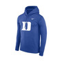 Men's Royal Duke Blue Devils Performance Pullover Hoodie
