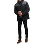 Men's Quilted Four Pocket Parka Hoody Jacket