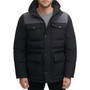 Men's Quilted Four Pocket Parka Hoody Jacket