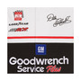 Men's White, Black Dale Earnhardt Goodwrench Twill Uniform Full-Snap Jacket