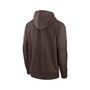 Men's Brown San Diego Padres Authentic Collection Pregame Performance Pullover Hoodie
