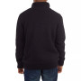 Men's Color Blocked Full-Zip High Neck Sweater Jacket