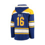 Men's Brett Hull Blue St. Louis Blues Retired Player Name and Number Lacer Pullover Hoodie