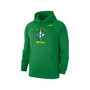 Men's Green Brazil National Team Club Primary Pullover Hoodie