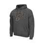 Men's Charcoal Purdue Boilermakers Arch and Logo 3.0 Pullover Hoodie