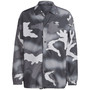 Men's Graphics Allover Camo Print Coach Jacket