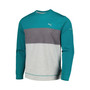 Men's Teal THE PLAYERS CLOUDSPUN Color-Block Pullover Sweatshirt