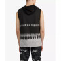 Men's Sleeveless Dippin Dot Muscle Hoodie
