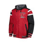 Men's Cardinal, Gray Arizona Cardinals Extreme Full Back Reversible Hoodie Full-Zip Jacket