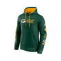 Men's Branded Green Green Bay Packers Extra Innings Pullover Hoodie