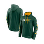 Men's Branded Green Green Bay Packers Extra Innings Pullover Hoodie