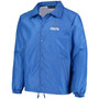 Men's Royal Indianapolis Colts Coaches Classic Raglan Full-Snap Windbreaker Jacket