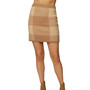 Women's Nature School Plaid Mini Skirt