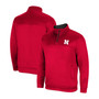 Men's Scarlet Nebraska Huskers No Tomorrow Quarter-Zip Jacket