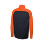 Men's Navy Chicago Bears Combine Authentic O-Line Raglan Half-Zip Jacket