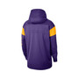 Men's Purple LSU Tigers Jersey Performance Pullover Hoodie