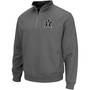 Men's Charcoal Vanderbilt Commodores Tortugas Logo Quarter-Zip Jacket
