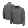 Men's Charcoal Vanderbilt Commodores Tortugas Logo Quarter-Zip Jacket