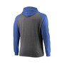 Men's Branded Royal, Heathered Charcoal Buffalo Bills Big and Tall Lightweight Raglan Pullover Hoodie