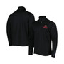 Men's Black Ohio State Buckeyes Textured Quarter-Zip Jacket