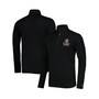 Men's Black Florida State Seminoles Textured Quarter-Zip Jacket