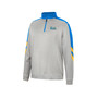 Men's Gray and Blue UCLA Bruins Bushwood Fleece Quarter-Zip Jacket