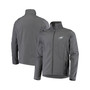 Men's Charcoal Philadelphia Eagles Sonoma Softshell Full-Zip Jacket