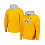 Men's Gold Nashville Predators Skate Lace Primeblue Team Pullover Hoodie