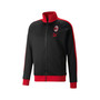 Men's Black AC Milan ftblHeritage T7 Raglan Full-Zip Track Jacket