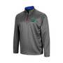 Men's Charcoal Florida Gators Big and Tall Fleece Quarter-Zip Jacket