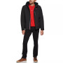 Men's Sherpa-Lined Softshell Hooded Jacket