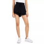 Juniors' High Rise Skirty Smocked Shorts