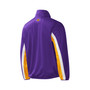 Men's Purple Los Angeles Lakers Contender Wordmark Full-Zip Track Jacket