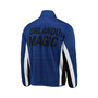 Men's Blue Orlando Magic 75th Anniversary Power Forward Space-Dye Full-Zip Track Jacket