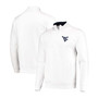 Men's White West Virginia Mountaineers Tortugas Logo Quarter-Zip Jacket