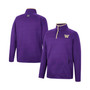 Men's Purple Washington Huskies Rebound Quarter-Snap Jacket