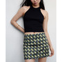 Women's Printed Mini Skirt
